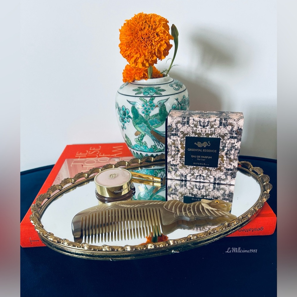 Vintage Mirror Tray